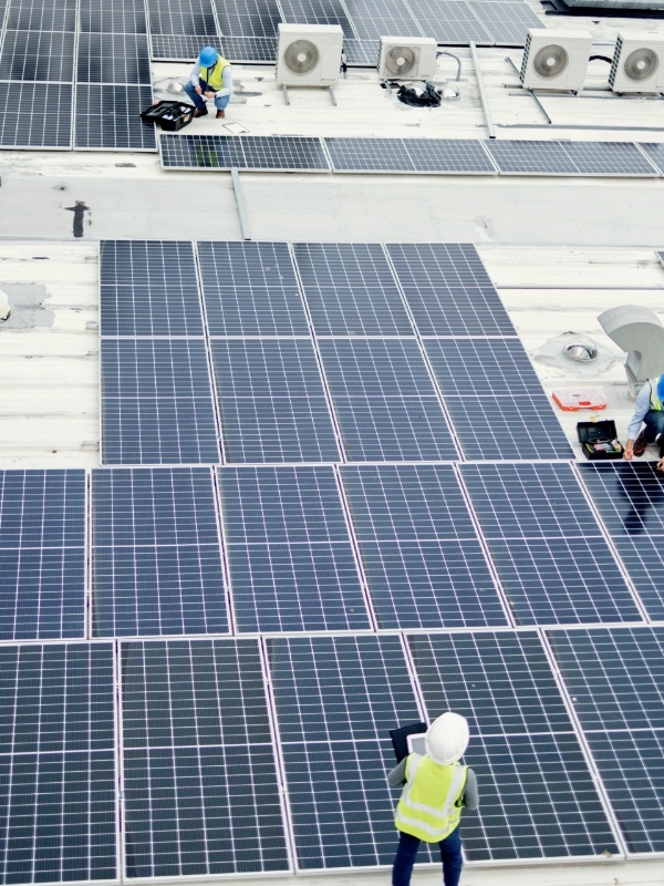 30kW Rooftop Solar Install for Illinois School District